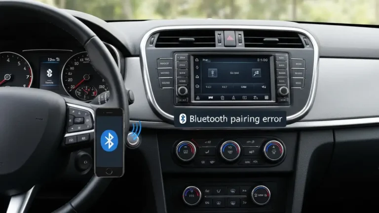 Błąd parowania Bluetooth w samochodzie: telefon nie łączy się z radioodbiornikiem