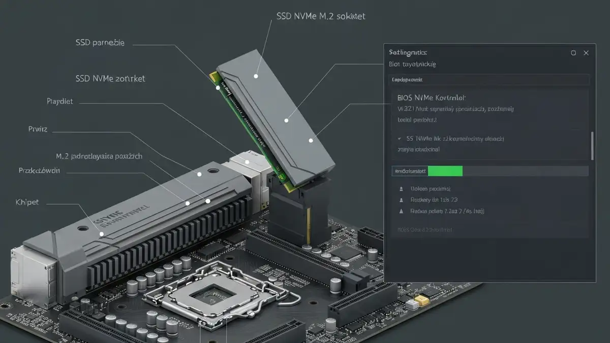 Dysk SSD NVMe nie wykrywany w BIOS – 7 rozwiązań