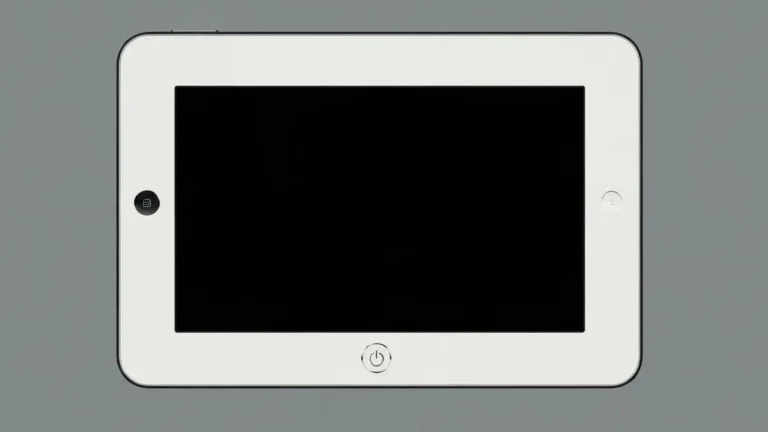 iPad z czarnym ekranem i znakami zapytania, procedura resetu DFU