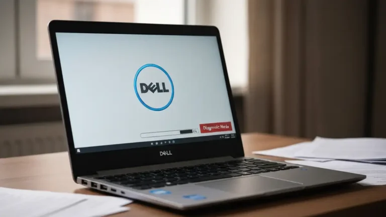 Laptop Dell zawiesza się na ekranie startowym z logiem Dell