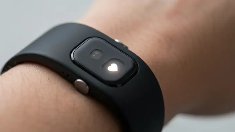 Smartwatch mierzący puls i ciśnienie krwi – czujnik optyczny na wewnętrznej stronie opraski