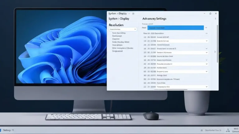 Zmienianie rozdzielczości monitora w Ustawieniach Windows 11 - krokiem po kroku