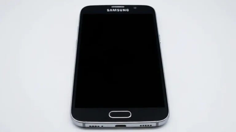 Samsung Galaxy z czarnym ekranem bez obrazu na wyświetlaczu