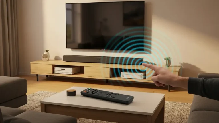 Soundbar z pilotem bezprzewodowym – sterowanie dźwiękiem