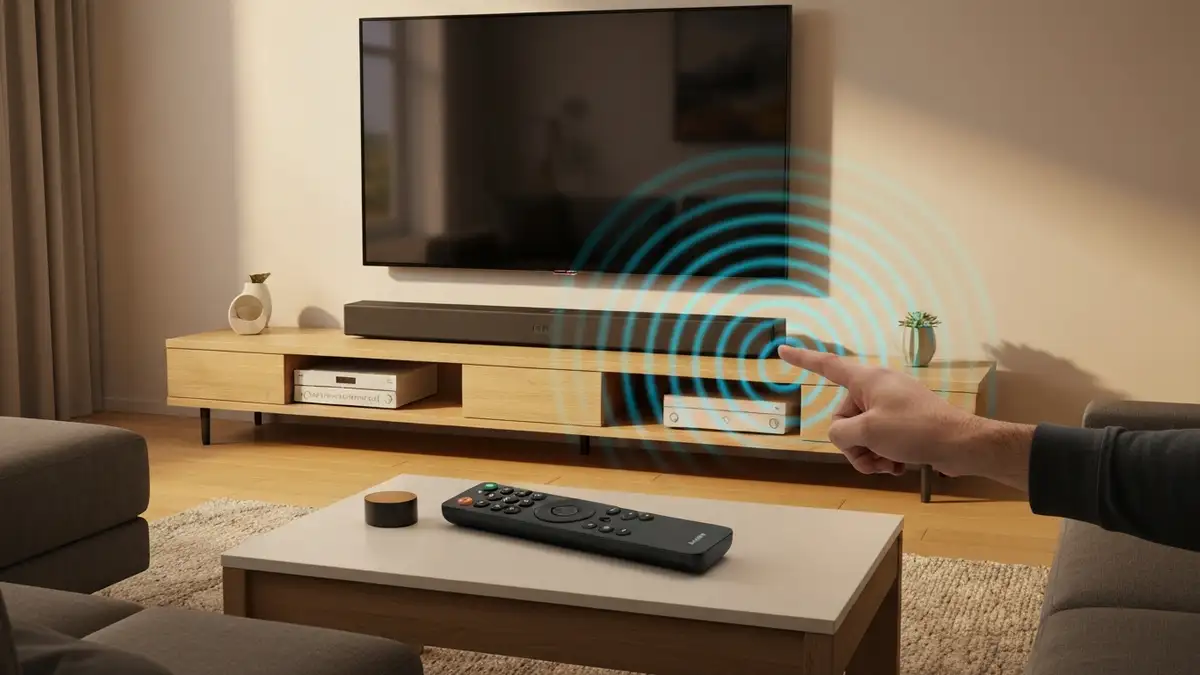 Soundbar z pilotem bezprzewodowym – sterowanie dźwiękiem