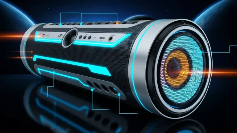 Telewizor z wyłączoną ilustracją dźwięku i ikonami wskazującymi sześć metod naprawy