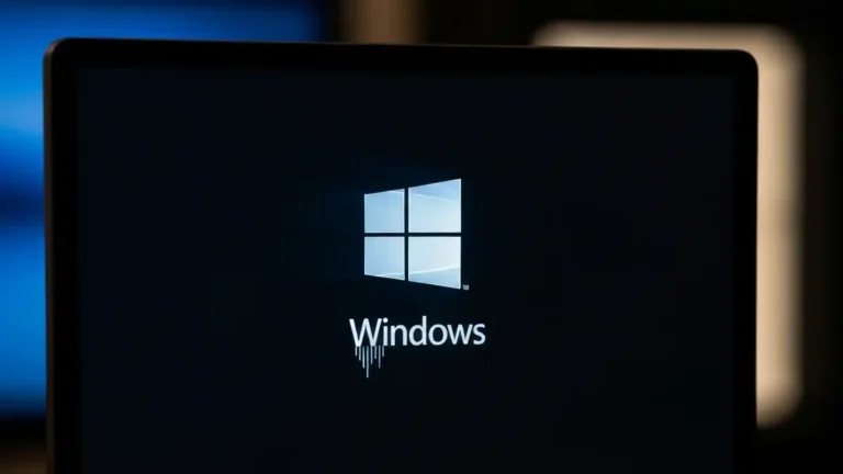 Ekran czarny z logo Windows podczas problemu z bootowaniem
