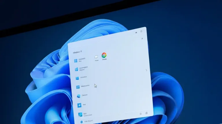 Ekran zawieszającego się systemu Windows 11 z niereagującym interfejsem