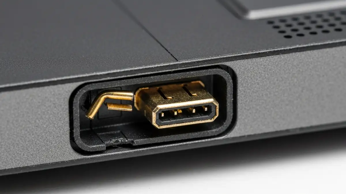 Zepsuty port ładowania w laptopie - uszkodzony wtyk zasilacza i zluźnione złącze